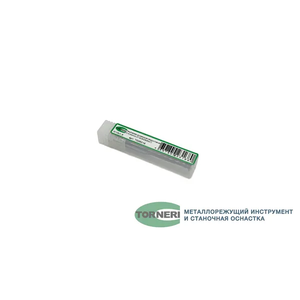 Фрезы твердосплавные t026219 Резьбофреза однозаходная твердосплавная М 10х1.5 (D7.9х28хD8х60х4T) по алюминию