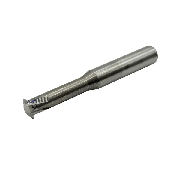 Фрезы твердосплавные t026220 Резьбофреза однозаходная твердосплавная М 12х1.75 (D9.9х30хD10х75х4T) по алюминию