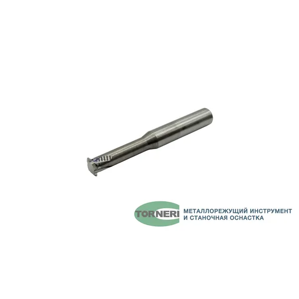 Резьбофреза однозаходная твердосплавная М 12х1.75 (D9.9х30хD10х75х4T) по алюминию t026220  (Фото 2)