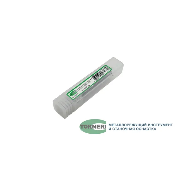 Фрезы твердосплавные t026222 Резьбофреза однозаходная твердосплавная М 16х2.0 (D11.9х38хD12х75х4T) по алюминию