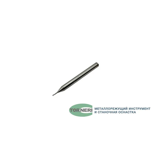 Фрезы твердосплавные t026226 Резьбофреза трехзаходная твердосплавная М 1.4х0.3 (D1.05х3.4хD4х50х3T) по алюминию