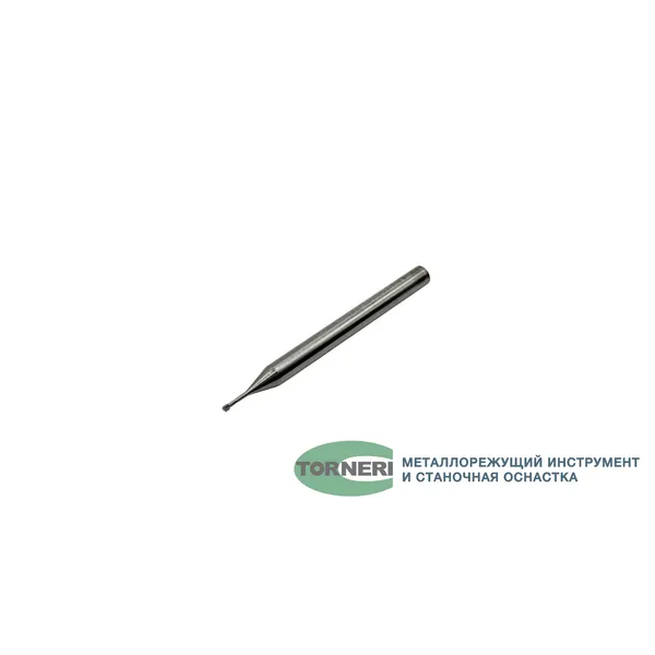 Резьбофреза трехзаходная твердосплавная М 1.8х0.35 (D1.4х4.1хD4х50х3T) по алюминию t026228  (Фото 3)