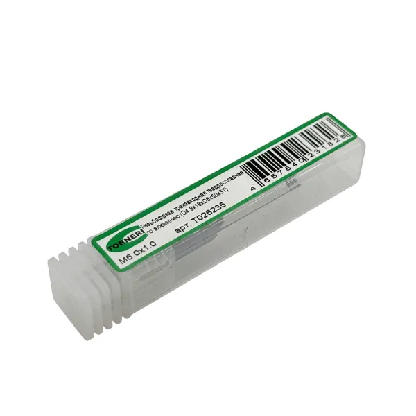 Резьбофреза трехзаходная твердосплавная М 6.0х1.0 (D4.8х12хD6х50х3T) по алюминию t026235  (Фото 3)