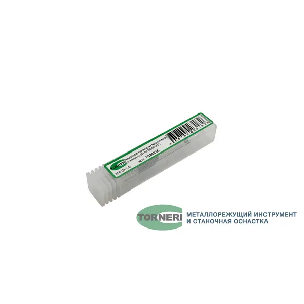 Резьбофреза трехзаходная твердосплавная М 6.0х1.0 (D4.8х12хD6х50х3T) по алюминию t026235  (Фото 3)