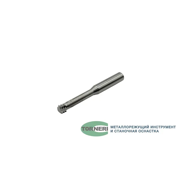 Фрезы твердосплавные t026236 Резьбофреза трехзаходная твердосплавная М 8.0х1.25 (D5.9х16хD6х50х3T) по алюминию