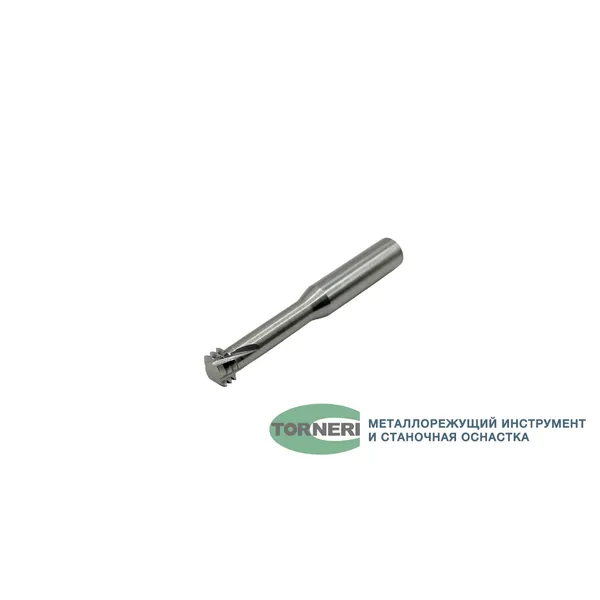 Фрезы твердосплавные t026237 Резьбофреза трехзаходная твердосплавная М 10х1.5 (D7.9х20хD8х60х4T) по алюминию