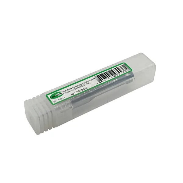 Резьбофреза трехзаходная твердосплавная М 14х2.0 (D9.9х30хD10х75х4T) по алюминию t026239  (Фото 2)