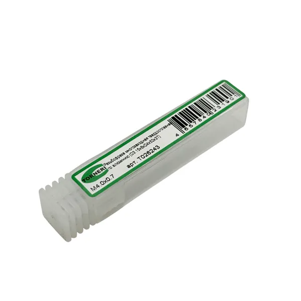 Резьбофреза многозаходная твердосплавная М 4.0х0.7 (D3.15х8хD4х50х3T) по алюминию t026243  (Фото 2)