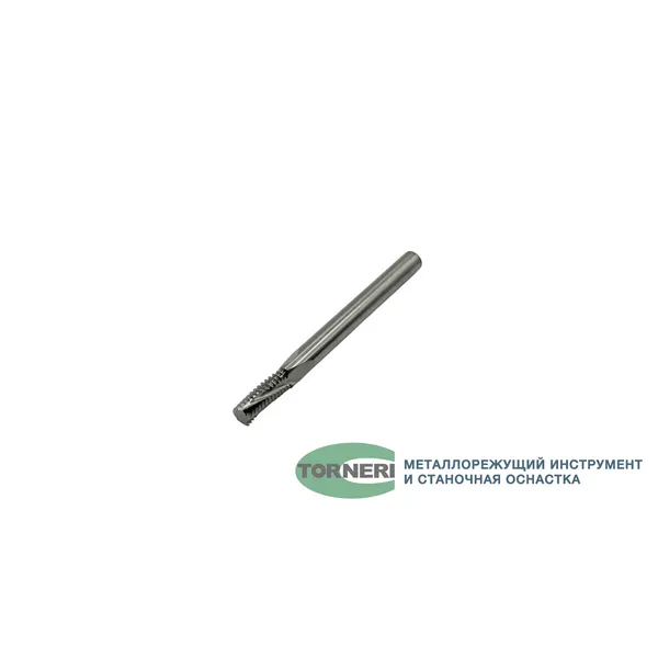Фрезы твердосплавные t026244 Резьбофреза многозаходная твердосплавная М 5.0х0.8 (D3.9х10хD4х50х3T) по алюминию