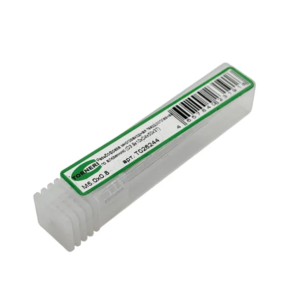 Резьбофреза многозаходная твердосплавная М 5.0х0.8 (D3.9х10хD4х50х3T) по алюминию t026244  (Фото 2)