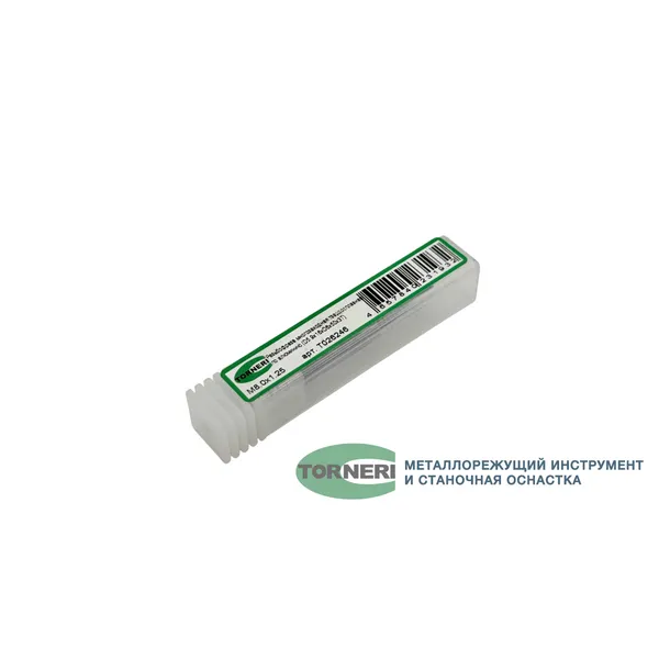 Резьбофреза многозаходная твердосплавная М 8.0х1.25 (D5.9х16хD6х50х3T) по алюминию t026246  (Фото 3)