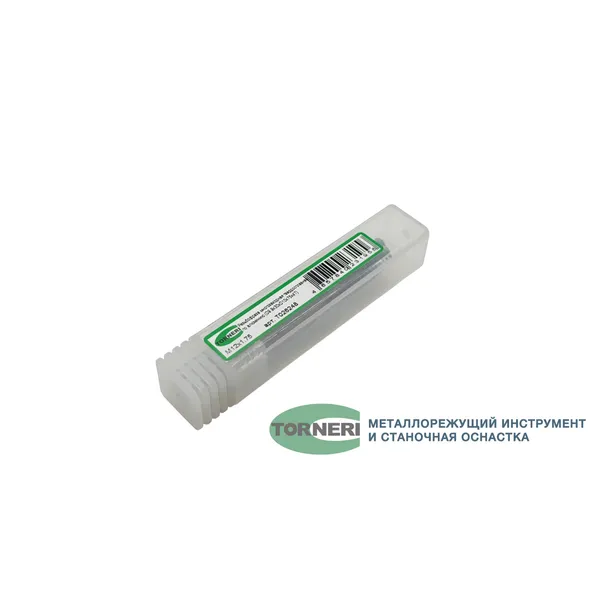 Резьбофреза многозаходная твердосплавная М 12х1.75 (D9.9х30хD10х75х4T) по алюминию t026248  (Фото 2)