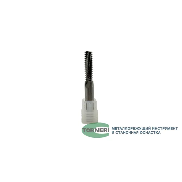 Фрезы твердосплавные t026249 Резьбофреза многозаходная твердосплавная М 14х2.0 (D9.9х30хD10х75х4T) по алюминию