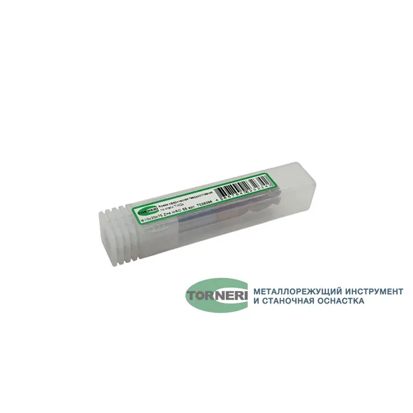 Фреза сферическая твердосплавная ц/х ф 10х20х75 мм z=4 по стали, с покрытием TiXCo, HRC 55 t026296  (Фото 3)