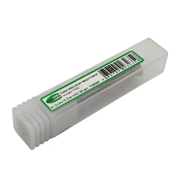 Фреза сферическая твердосплавная ц/х ф 12х24х75 мм z=4 по стали, с покрытием TiXCo, HRC 55 t026297  (Фото 3)