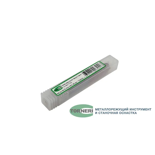 Фреза сферическая твердосплавная ц/х ф 8.0х16х75 мм z=4 по стали, с покрытием TiXCo, HRC 55 t026304  (Фото 3)