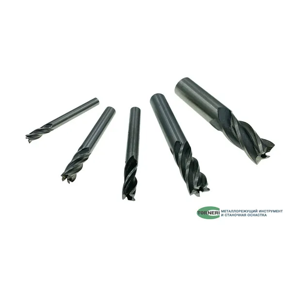 Фрезы 039405 Фреза концевая с цилиндрическим хвостовиком ф 10х22х72 мм z=4