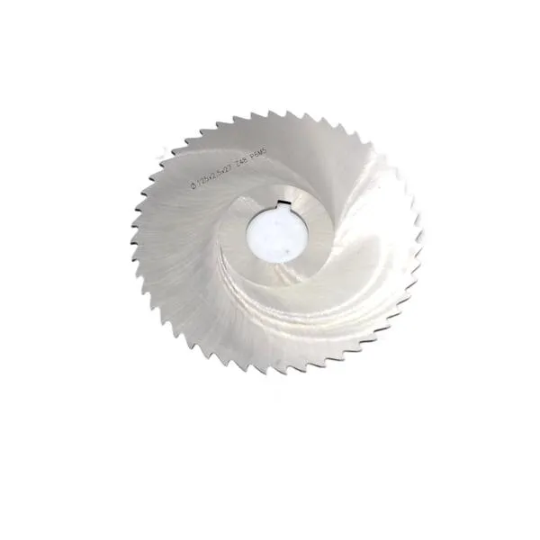 Фреза дисковая отрезная ф 125х2.5х27 мм Р6М5 z=48 прорезной зуб, со ступицей, с ш/п 043119  (Фото 2)