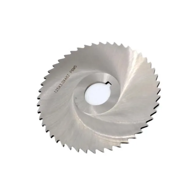 Фреза дисковая отрезная ф 125х3.0х27 мм Р6М5 z=48 прорезной зуб, со ступицей, с ш/п 043120  (Фото 3)