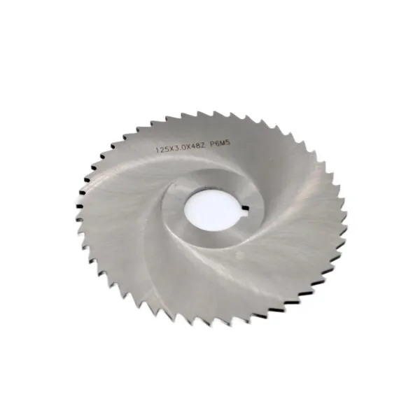 Фрезы 043120 Фреза дисковая отрезная ф 125х3.0х27 мм Р6М5 z=48 прорезной зуб, со ступицей, с ш/п