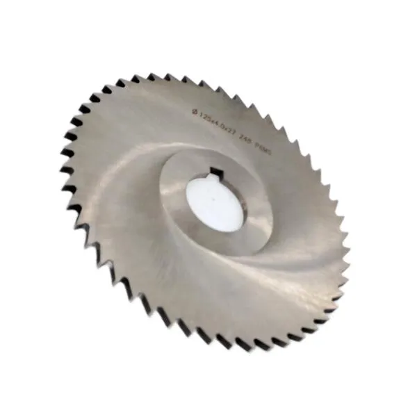 Фреза дисковая отрезная ф 125х4.0х27 мм Р6М5 z=48 прорезной зуб, со ступицей, с ш/п 043121  (Фото 3)