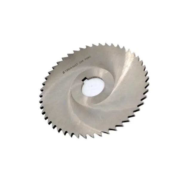 Фреза дисковая отрезная ф 125х4.0х27 мм Р6М5 z=48 прорезной зуб, со ступицей, с ш/п 043121  (Фото 2)