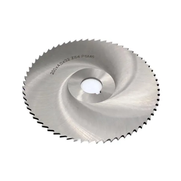 Фреза дисковая отрезная ф 200х5.0х32 мм Р6М5 z=64 прорезной зуб, cо ступицей, с ш/п 044192  (Фото 2)