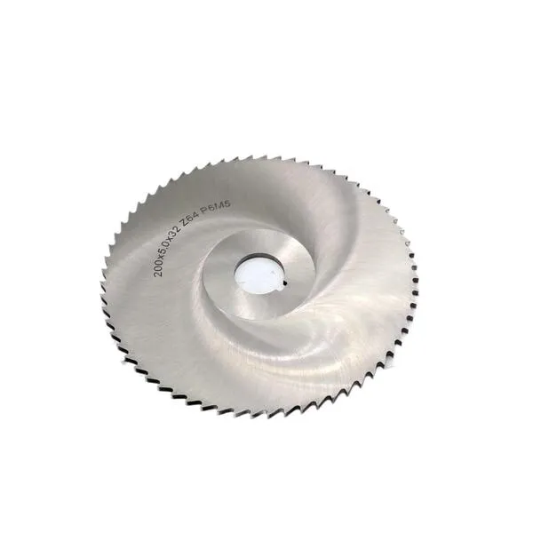 Фреза дисковая отрезная ф 200х4.0х32 мм Р6М5 z=64 прорезной зуб, cо ступицей, с ш/п 044194  (Фото 1)