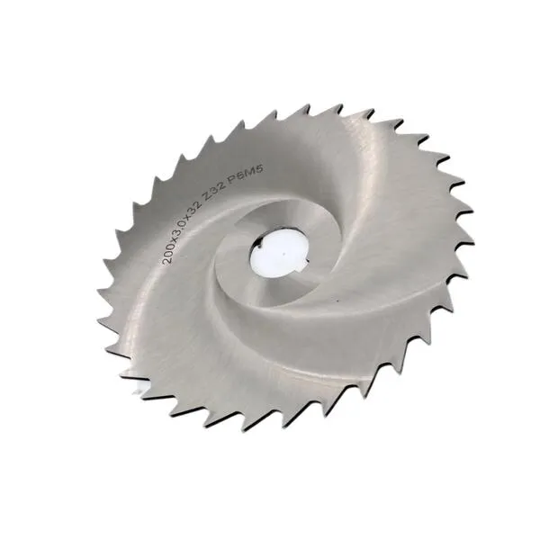 Фреза дисковая отрезная ф 200х3.0х32 мм Р6М5 z=32 прорезной зуб, cо ступицей, с ш/п 044196  (Фото 2)