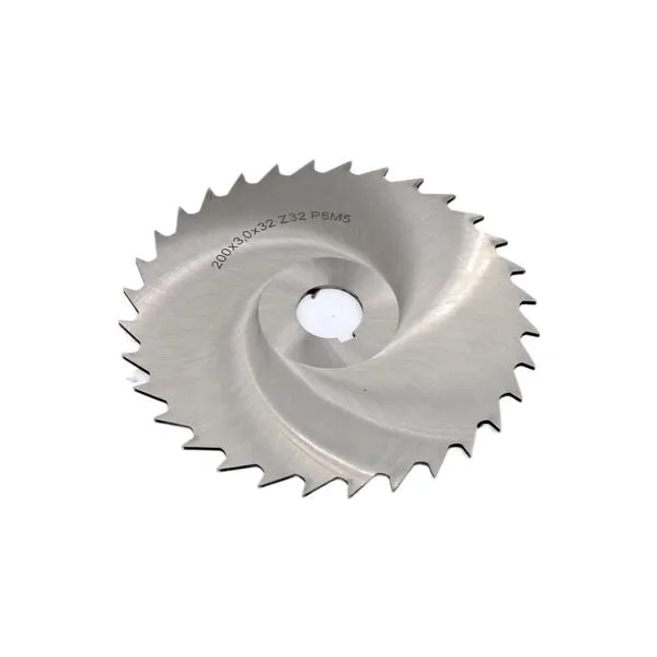 Фреза дисковая отрезная ф 200х3.0х32 мм Р6М5 z=32 прорезной зуб, cо ступицей, с ш/п 044196  (Фото 3)
