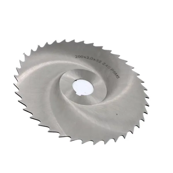 Фреза дисковая отрезная ф 200х2.0х32 мм Р6М5 z=40 прорезной зуб, cо ступицей, c ш/п 044198  (Фото 2)