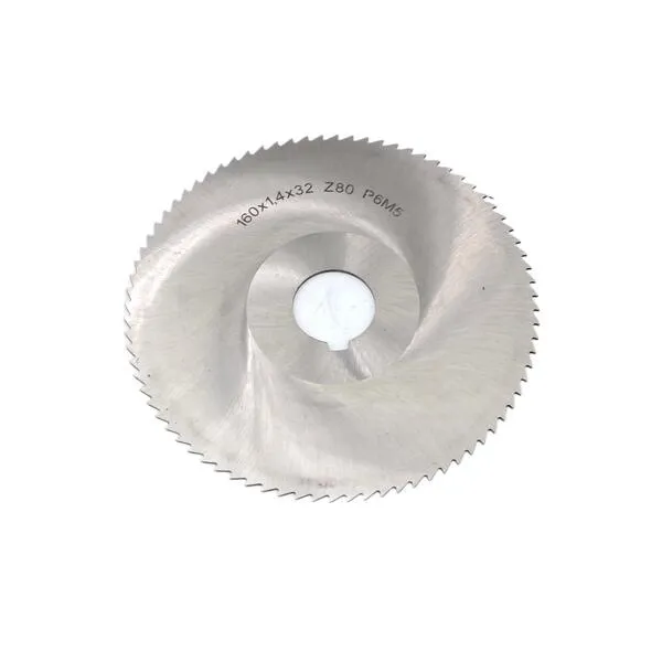 Фреза дисковая отрезная ф 160х1.4х32 мм Р6М5 z=80 прорезной зуб, cо ступицей, c ш/п 044209  (Фото 2)