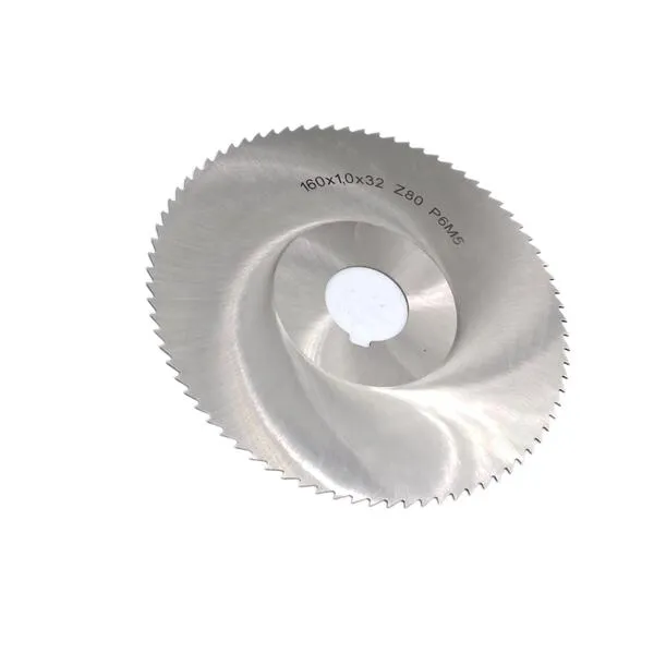 Фреза дисковая отрезная ф 160х1.0х32 мм Р6М5 z=80 прорезной зуб, cо ступицей, c ш/п 044210  (Фото 3)