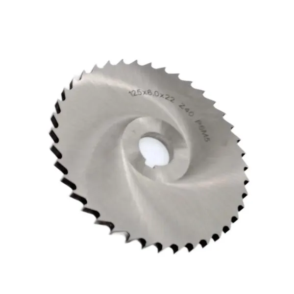 Фреза дисковая отрезная ф 125х6.0х22 мм Р6М5 z=40 прорезной зуб, cо ступицей, c ш/п 044211  (Фото 2)