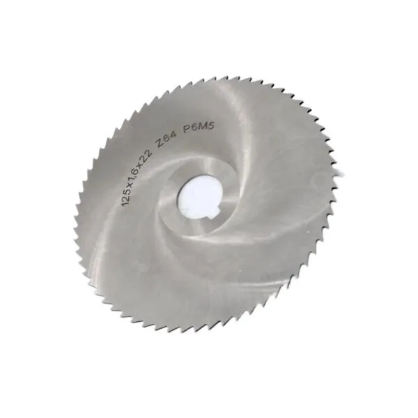 Фрезы 044215 Фреза дисковая отрезная ф 125х1.6х22 мм Р6М5 z=64 прорезной зуб, cо ступицей, c ш/п