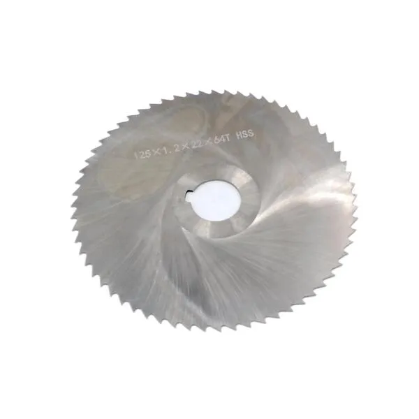 Фреза дисковая отрезная ф 125х1.2х22 мм Р6М5 z=64 прорезной зуб, cо ступицей, c ш/п 044216  (Фото 3)