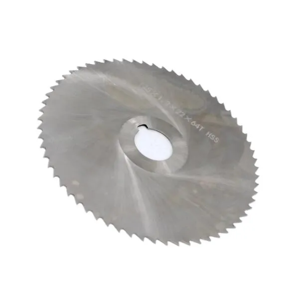 Фреза дисковая отрезная ф 125х1.2х22 мм Р6М5 z=64 прорезной зуб, cо ступицей, c ш/п 044216  (Фото 2)