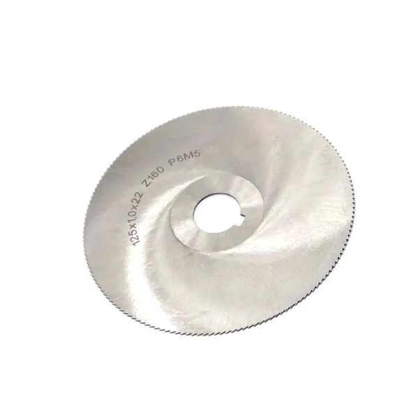 Фреза дисковая отрезная ф 125х1.0х22 мм Р6М5 z=160 прорезной зуб, cо ступицей, c ш/п 044217  (Фото 2)