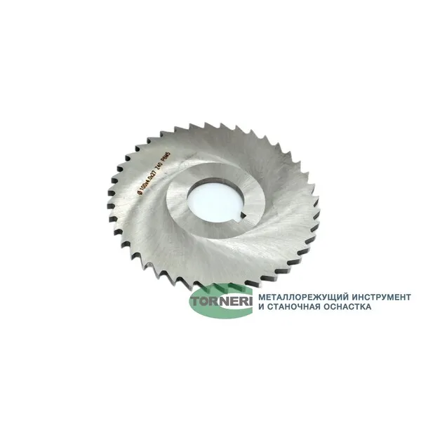 Фрезы 044223 Фреза дисковая отрезная ф 100х4.0х22 мм Р6М5 z=80 прорезной зуб, cо ступицей, c ш/п