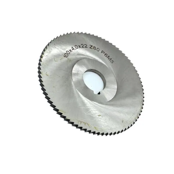 Фрезы 044224 Фреза дисковая отрезная ф 100х3.5х22 мм Р6М5 z=40 прорезной зуб, cо ступицей, c ш/п