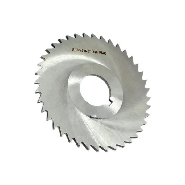 Фреза дисковая отрезная ф 100х3.0х22 мм Р6М5 z=20 прорезной зуб, cо ступицей, c ш/п 044225  (Фото 2)