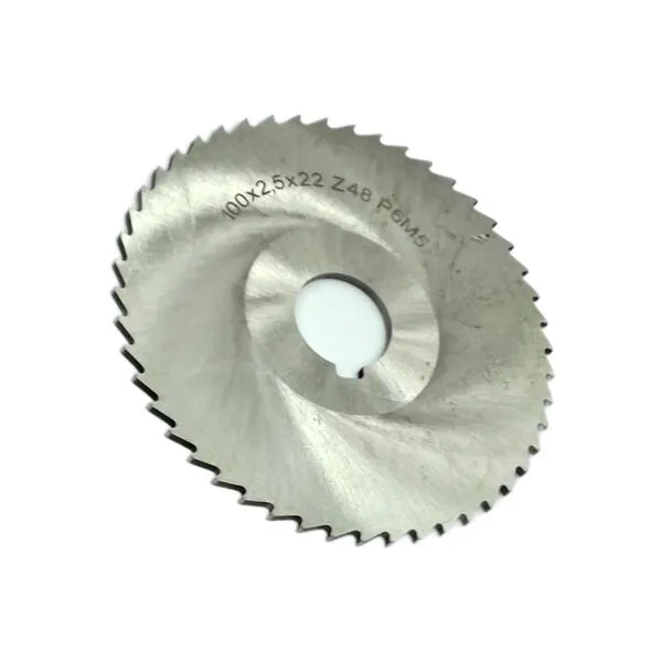 Фреза дисковая отрезная ф 100х2.5х22 мм Р6М5 z=24 прорезной зуб, cо ступицей, c ш/п 044226  (Фото 3)