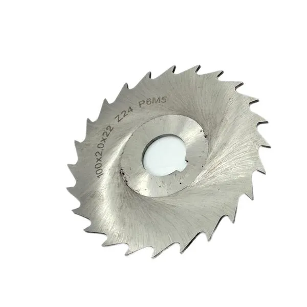 Фрезы 044230 Фреза дисковая отрезная ф 100х2.0х22 мм Р6М5 z=24 прорезной зуб, cо ступицей, c ш/п