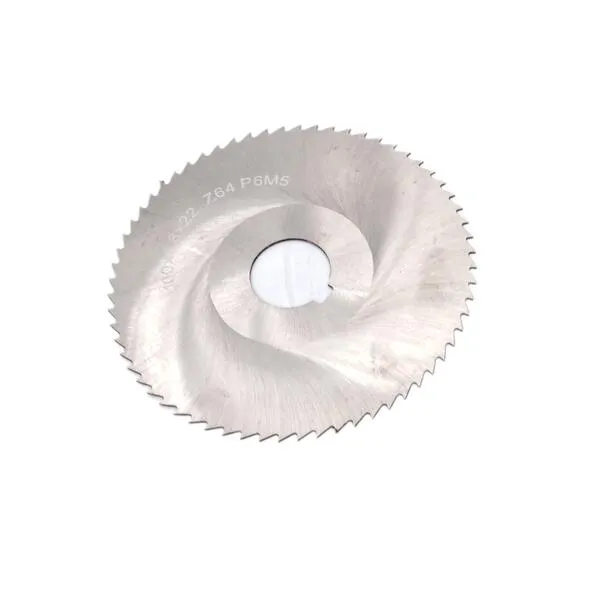 Фреза дисковая отрезная ф 100х0.8х22 мм Р6М5 z=64 прорезной зуб, cо ступицей, c ш/п 044231  (Фото 2)