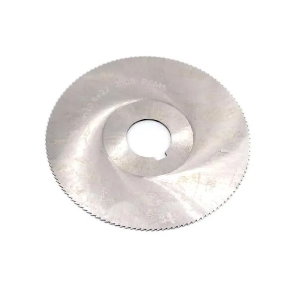 Фреза дисковая отрезная ф 100х0.8х22 мм Р6М5 z=128 прорезной зуб, cо ступицей, c ш/п 044232  (Фото 3)