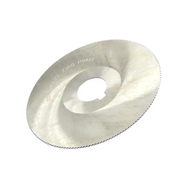 Фреза дисковая отрезная ф 100х0.6х22 мм Р6М5 z=64 прорезной зуб, cо ступицей, c ш/п 044233  (Фото 3)