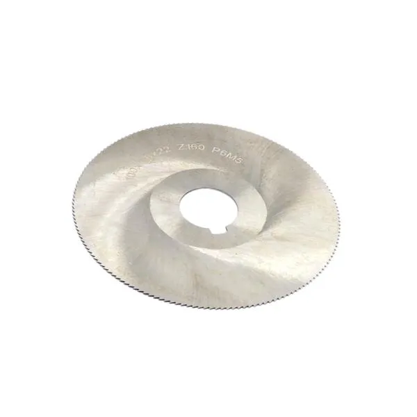 Фреза дисковая отрезная ф 100х0.6х22 мм Р6М5 z=64 прорезной зуб, cо ступицей, c ш/п 044233  (Фото 2)