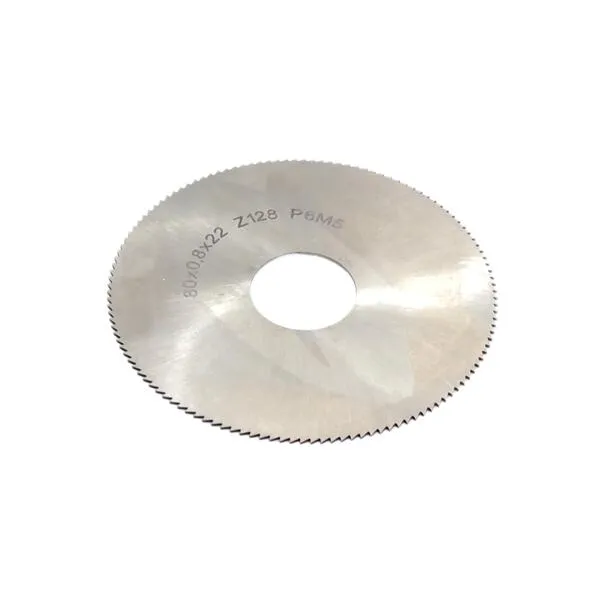 Фреза дисковая отрезная ф 80х0.8х22 мм Р6М5 z=128 прорезной зуб, без ступицы, без ш/п 044236  (Фото 2)