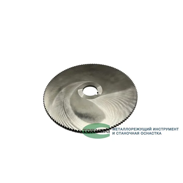 Фрезы 045296 Фреза дисковая отрезная ф 200х5.0х32 мм Р6М5 z=128 прорезной зуб, со ступицей, с ш/п