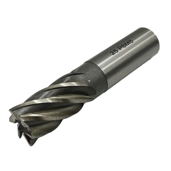 Фрезы 046392 Фреза концевая с цилиндрическим хвостовиком ф 25х45х121 мм z=6